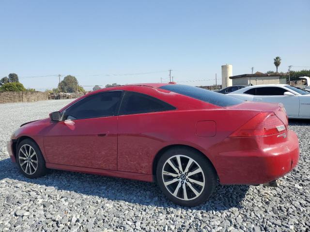 1HGCM82686A005405 - 2006 HONDA ACCORD EX RED photo 2