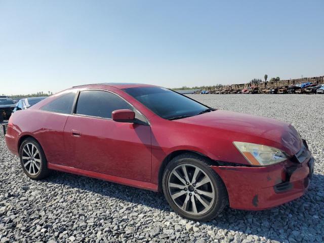 1HGCM82686A005405 - 2006 HONDA ACCORD EX RED photo 4