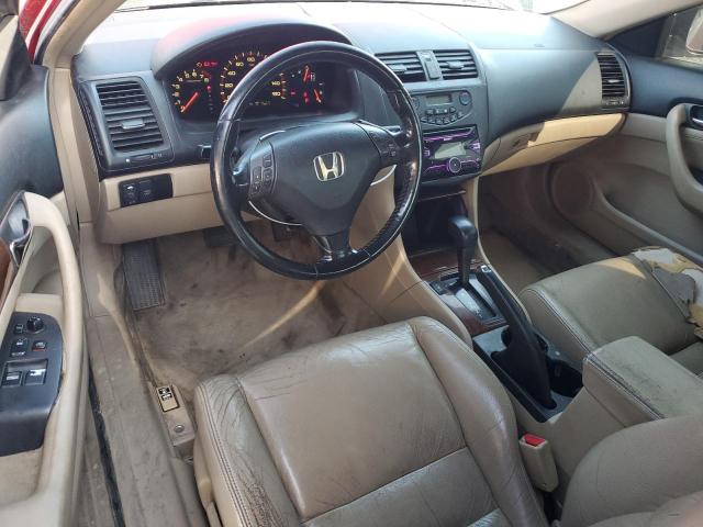 1HGCM82686A005405 - 2006 HONDA ACCORD EX RED photo 8