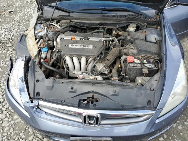 1HGCM56347A134256 - 2007 HONDA ACCORD SE BLUE photo 11