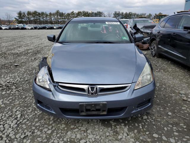 1HGCM56347A134256 - 2007 HONDA ACCORD SE BLUE photo 5