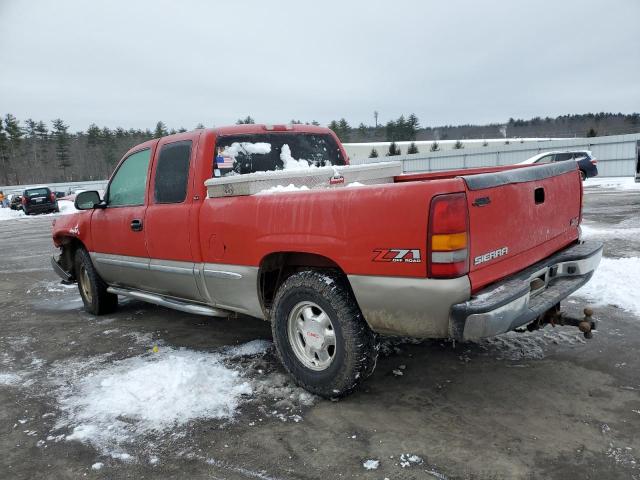 2GTEK19T821371742 - 2002 GMC NEW SIERRA K1500 RED photo 2