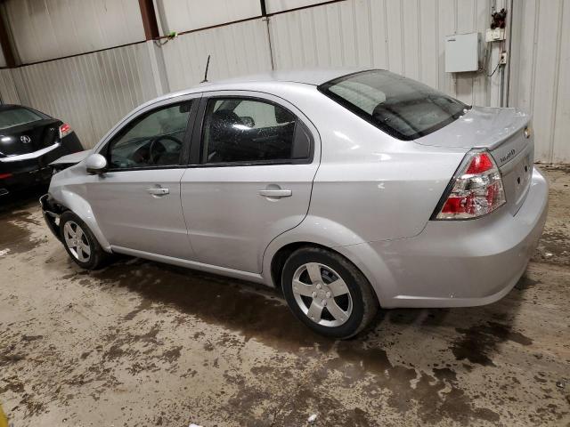 KL1TD5DE5AB124492 - 2010 CHEVROLET AVEO LS 银色 照片 2