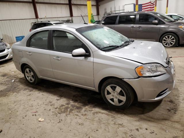 KL1TD5DE5AB124492 - 2010 CHEVROLET AVEO LS SILVER photo 4