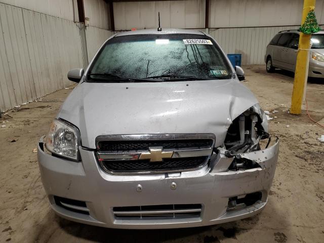 KL1TD5DE5AB124492 - 2010 CHEVROLET AVEO LS 银色 照片 5
