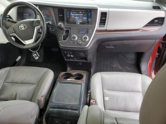 5TDDK3DC8FS118658 - 2015 TOYOTA SIENNA XLE 栗色 照片 8