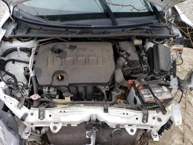 2T1BURHE5HC838222 - 2017 TOYOTA COROLLA L WHITE photo 11