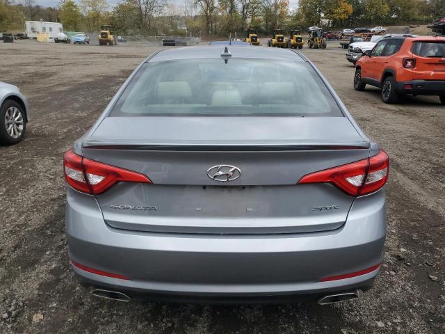 5NPE34AF8GH428046 - 2016 HYUNDAI SONATA SPORT GRAY photo 6