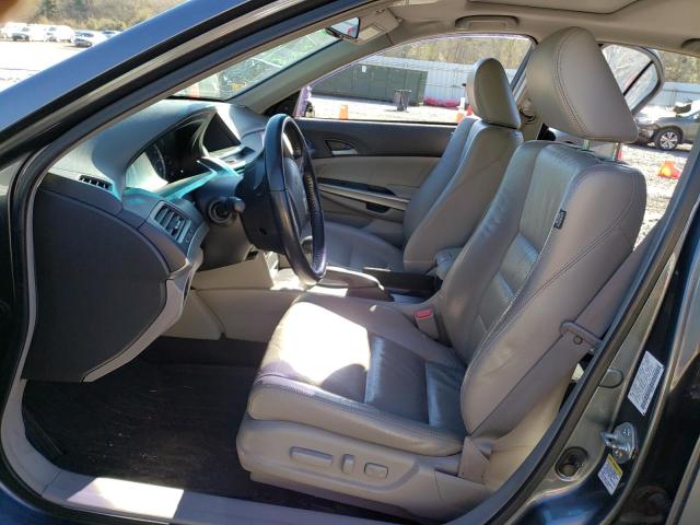 1HGCP36878A025265 - 2008 HONDA ACCORD EXL GRAY photo 7