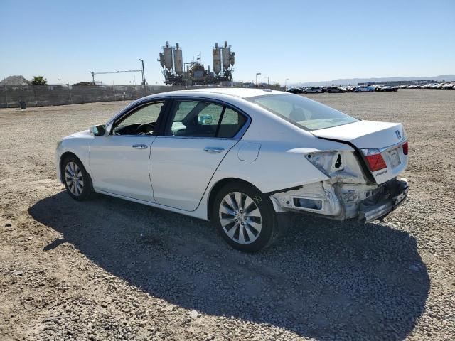 1HGCR2F89DA068200 - 2013 HONDA ACCORD EXL WHITE photo 2