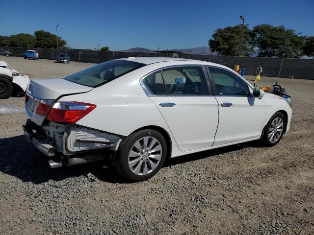 1HGCR2F89DA068200 - 2013 HONDA ACCORD EXL WHITE photo 3