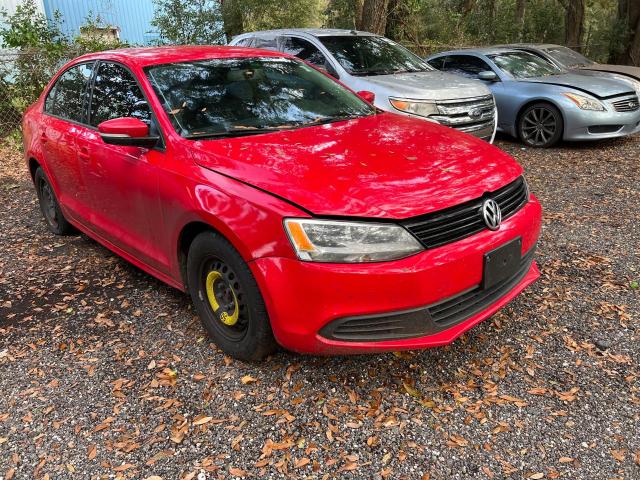 3VWD17AJXEM268473 - 2014 VOLKSWAGEN JETTA SE RED photo 1