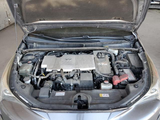 JTDKARFU9G3021412 - 2016 TOYOTA PRIUS 灰色 照片 11