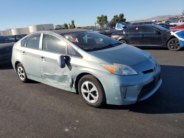 JTDKN3DU8D1729792 - 2013 TOYOTA PRIUS GREEN photo 4