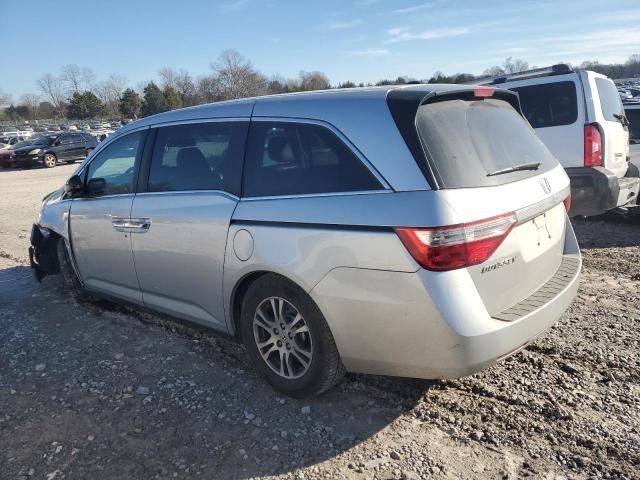 5FNRL5H68CB088600 - 2012 HONDA ODYSSEY EXL SILVER photo 2