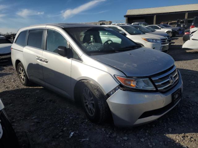 5FNRL5H68CB088600 - 2012 HONDA ODYSSEY EXL SILVER photo 4