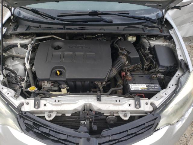 5YFBURHE0GP434968 - 2016 TOYOTA COROLLA L SILVER photo 11