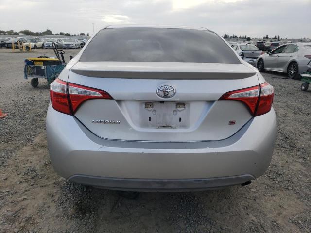 5YFBURHE0GP434968 - 2016 TOYOTA COROLLA L SILVER photo 6