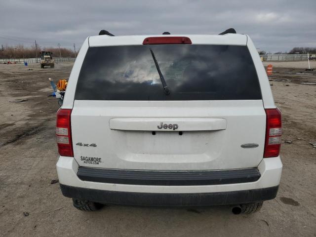 1C4NJRFB9ED847518 - 2014 JEEP PATRIOT LATITUDE WHITE photo 6