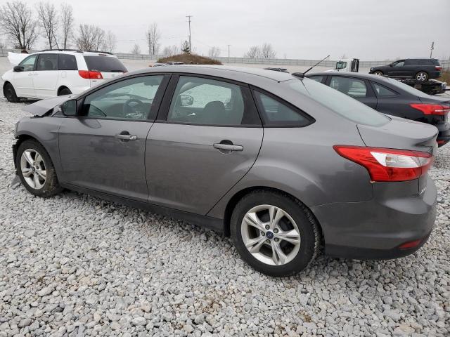 1FADP3F2XDL350480 - 2013 FORD FOCUS SE GRAY photo 2
