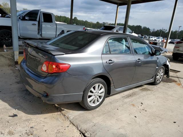 2T1BU4EE4AC409392 - 2010 TOYOTA COROLLA BASE Grau Foto 3