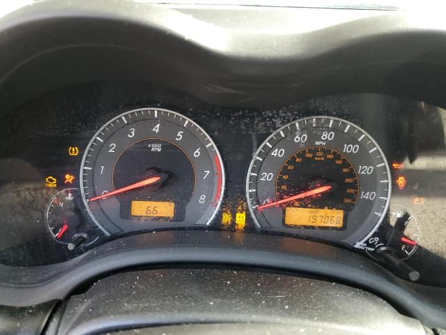 2T1BU4EE4AC409392 - 2010 TOYOTA COROLLA BASE Grau Foto 9