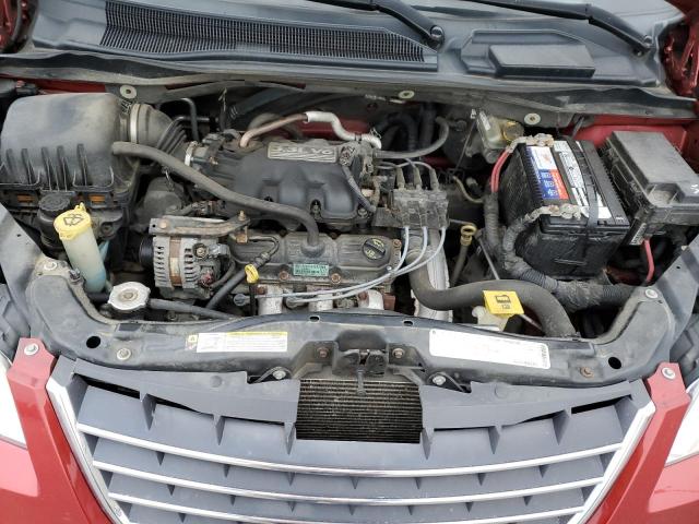 2A8HR44E09R561249 - 2009 CHRYSLER TOWN & COU LX RED photo 11