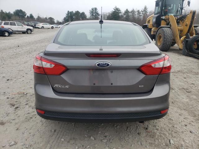 1FAHP3F26CL259626 - 2012 FORD FOCUS SE GRAY photo 6