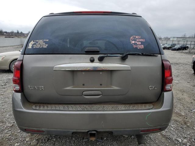 5GADT13SX52268126 - 2005 BUICK RAINIER CXL GRAY photo 6