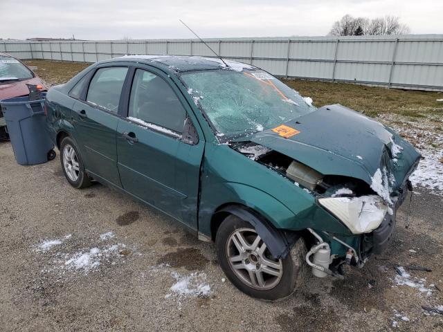 1FAFP34P71W214275 - 2001 FORD FOCUS SE GREEN photo 4