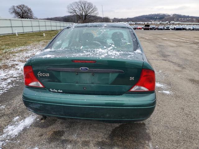 1FAFP34P71W214275 - 2001 FORD FOCUS SE GREEN photo 6