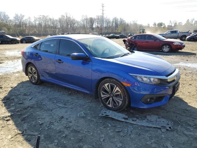 19XFC1F49HE207085 - 2017 HONDA CIVIC EX BLUE photo 4