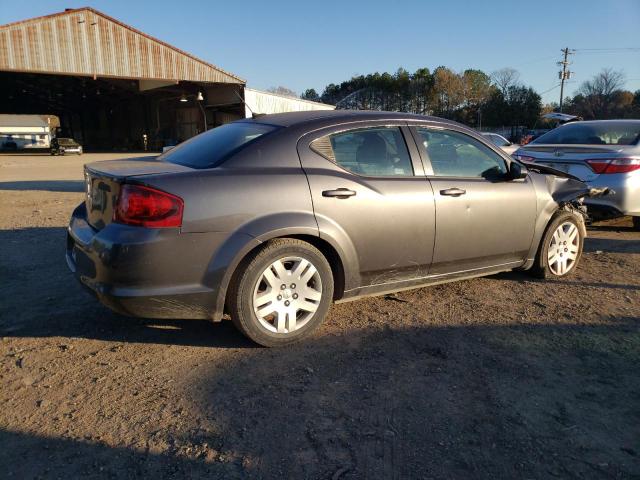 1C3CDZAB3EN215618 - 2014 DODGE AVENGER SE GRAY photo 3