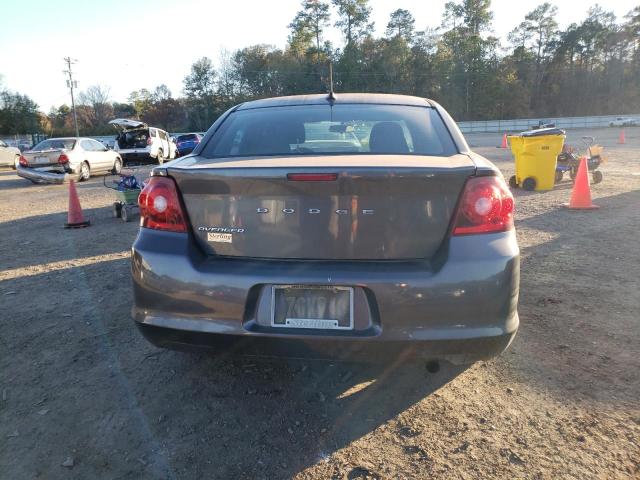 1C3CDZAB3EN215618 - 2014 DODGE AVENGER SE GRAY photo 6