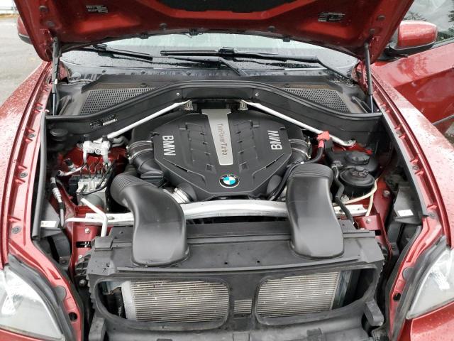 5UXZV8C55D0C16092 - 2013 BMW X5 XDRIVE50I BURGUNDY photo 12