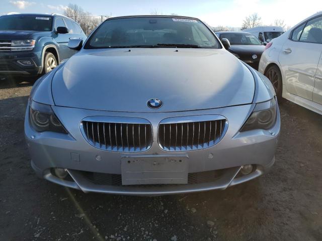 WBAEK13486CN76671 - 2006 BMW 650 I SILVER photo 5