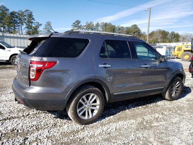 1FM5K7D84DGB24306 - 2013 FORD EXPLORER XLT GRAY photo 3