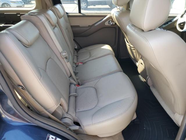 5N1AR18W86C603497 - 2006 NISSAN PATHFINDER LE BLUE photo 11