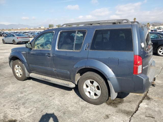 5N1AR18W86C603497 - 2006 NISSAN PATHFINDER LE BLUE photo 2