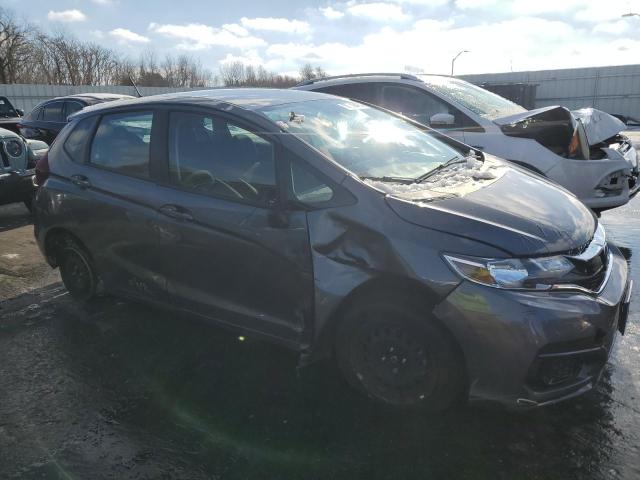 3HGGK5H42KM727316 - 2019 HONDA FIT LX GRAY photo 4