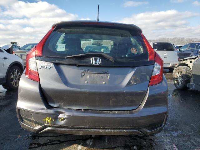 3HGGK5H42KM727316 - 2019 HONDA FIT LX GRAY photo 6