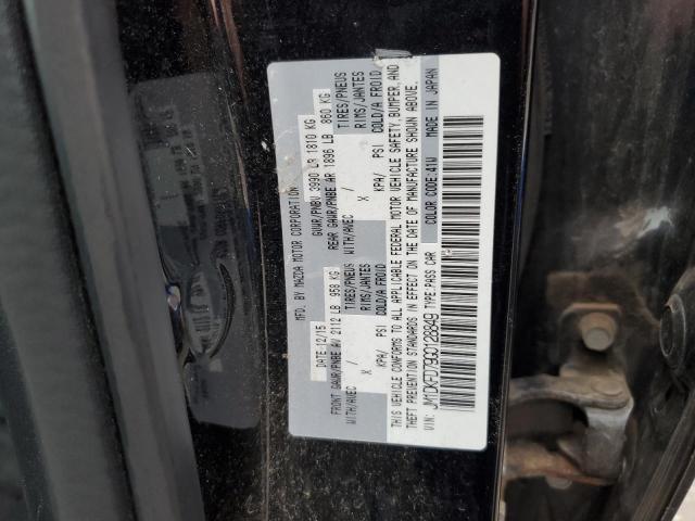 JM1DKFD79G0128849 - 2016 MAZDA CX-3 GRAND TOURING BLACK photo 12