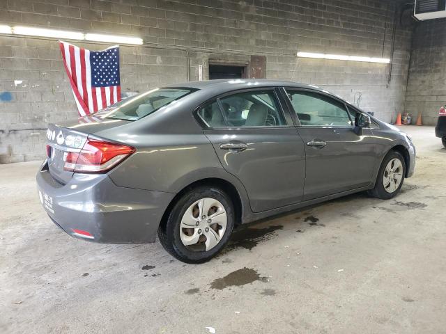 2HGFB2F57DH551709 - 2013 HONDA CIVIC LX 灰色 照片 3