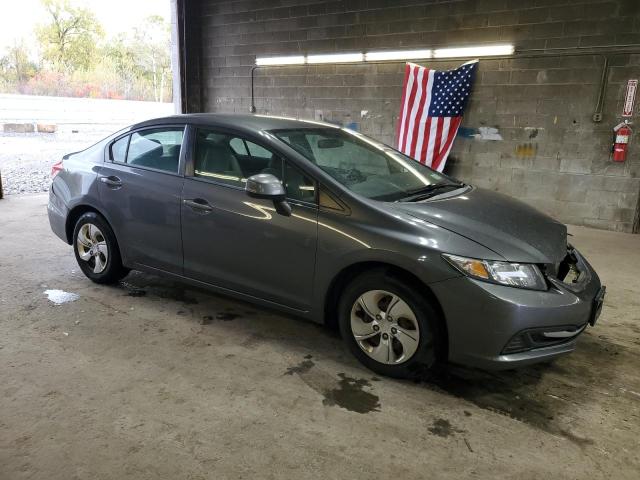 2HGFB2F57DH551709 - 2013 HONDA CIVIC LX 灰色 照片 4