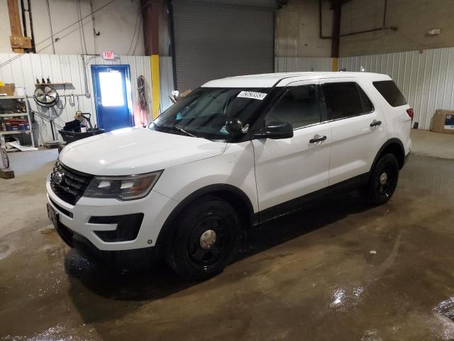 1FM5K8AR7JGA27017 - 2018 FORD EXPLORER POLICE INTERCEPTOR WHITE photo 1