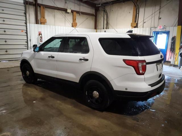 1FM5K8AR7JGA27017 - 2018 FORD EXPLORER POLICE INTERCEPTOR თეთრი ფოტო 2