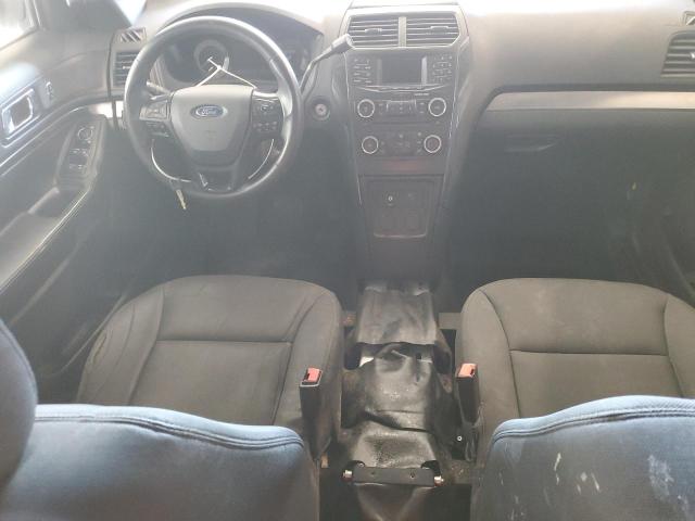 1FM5K8AR7JGA27017 - 2018 FORD EXPLORER POLICE INTERCEPTOR თეთრი ფოტო 8