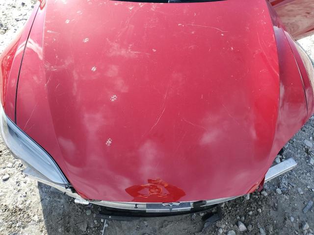 5YJSA1E61MF451017 - 2021 TESLA MODEL S 红色 照片 11