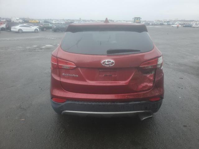 5XYZT3LB5DG065973 - 2013 HYUNDAI SANTA FE S RED photo 6