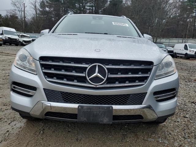 4JGDA5HBXFA486803 - 2015 MERCEDES-BENZ ML 350 4MATIC SILVER photo 5